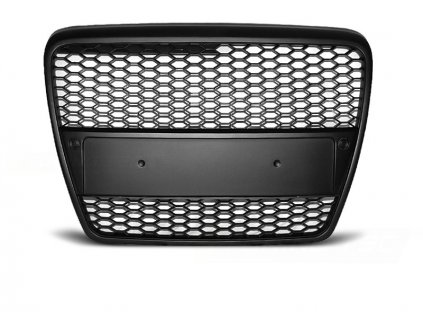 Přední maska Audi A6 C6 04.2004-2008 RS Style, matná černá