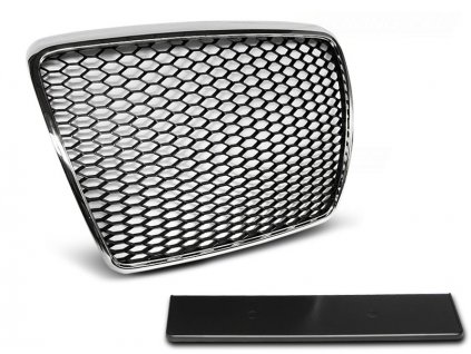 Přední maska Audi A6 C6 2009-2011 RS Style, chromová