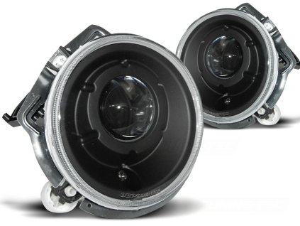 Přední světla MERCEDES W461,W463 G-KLASA 92-06 černé
