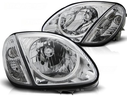 Přední světla MERCEDES R170 SLK 04.96-04 chromové