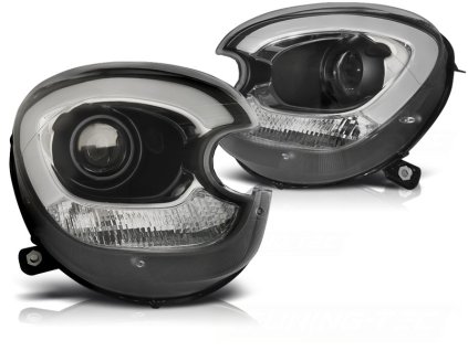 Přední světla BMW MINI (COOPER) R60 COUNTRYMAN 10-14 TUBE LIGHT černé HID