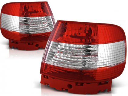 Zadní světla AUDI A4 11.94-09.00 červeno-bílé
