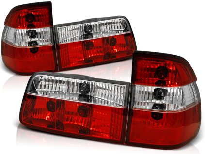 Zadní světla BMW E39 09.95-08.00 TOURING červeno-bílé