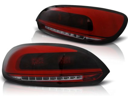 Zadní světla VW SCIROCCO III 2008-04.2014 červeno-kouřové LED BAR