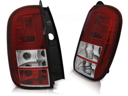 Zadní světla DACIA DUSTER 04.2010-, LED BAR červeno-bílé