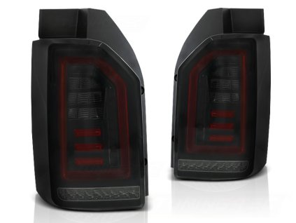 Zadní světla VW T6 2015- kouřovo-černo-červené LED