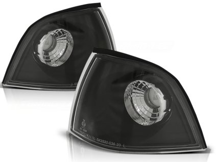 Přední blinkry BMW E36 12.90-09.99 COUPE / CABRIO ČERNÉ