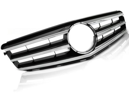 Přední maska Mercedes-Benz C W204 2007-2014 Avantgarde chrom/černá