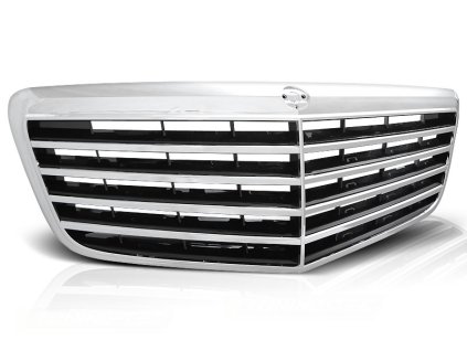 Přední sportovní maska Mercedes-Benz W211 03.2006-2009 avantgarde chromová