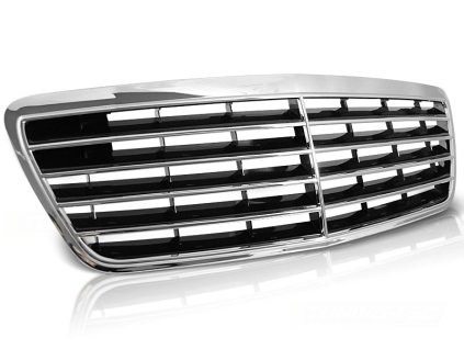 Přední maska Mercedes-Benz W210 06.1999-03.2002 avantgarde chromová