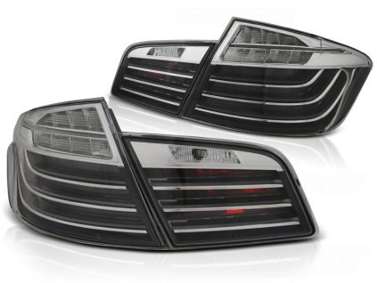Zadní světla LED LightBar BMW 5 F10 sedan 2010-2013 černá LCI look