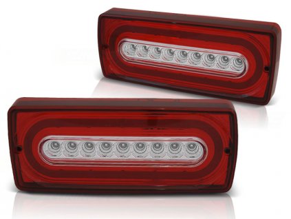 Zadní světla MERCEDES G-KLASSA W463 1986-2012 LED červená