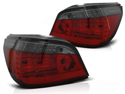 Zadní světla LED Bar SEQ BMW E60 2007-2012 červená/kouřová