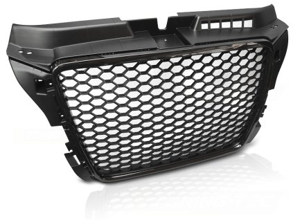 Přední maska AUDI A3 RS lesklá černá 2008-2012