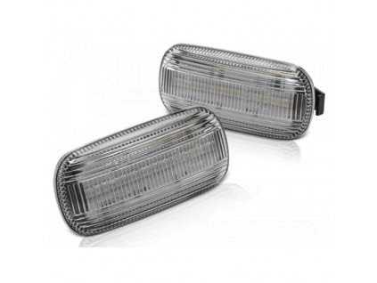 Boční blinkry LED AUDI A4 (B7) 2004 - 2008 bílé LED