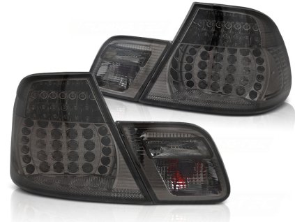 Zadní světla BMW E46 coupe, 1999-2003 kouřová, s led dynamickým blinkrem