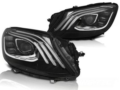 Přední světla LED projector Mercedes-Benz S W222 13-17 černá