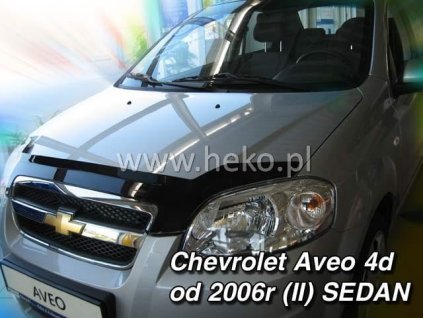 Deflektor kapoty Chevrolet Aveo II 4D 2006- sed.