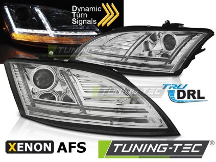 Přední světla AUDI TT 2010-2014 LED chromové LPAUF1