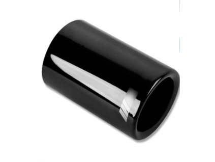 Koncovka výfuku BMW černý chrom 76mm