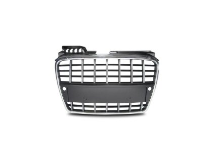 grill przednie audi a4 8e b7 04 08 chrom black pdc