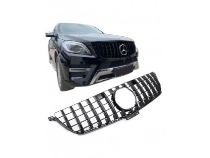 Přední maska MERCEDES W166 ML 11-15 PANAMERICANA černý