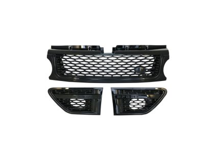 grill land range rover sport l320 09 13 black edit