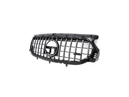 Přední maska Mercedes X247 GLA 2020-2023 PANAMERICANA černá chromová