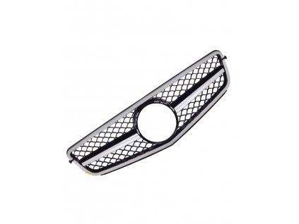 grill mercedes w204 c204 07 14 black chrom