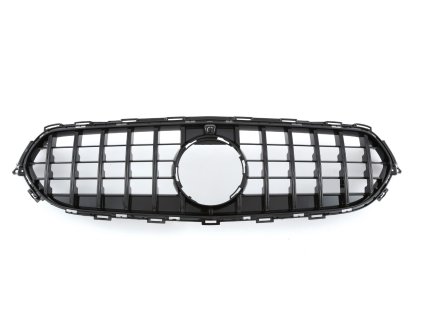 Přední maska Mercedes W213 od 2020- černá lesklá Avantgarde