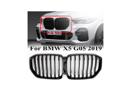 Přední maska BMW X5 G05 PERFORMANCE leskle černá