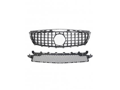 grill mercedes w218 cls 2011 2014 panamericana blk