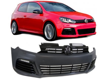 Přední nárazník VW GOLF 6 2008-2012 LOOK R20 SRA+PDC