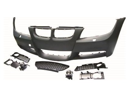 Přední nárazník P. M-PAKIET BMW E90/E91 2005-2008 SRA HALOGENY