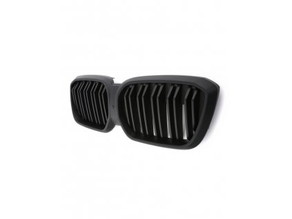 grill bmw ix3 g08 lci double slat matt black (1)