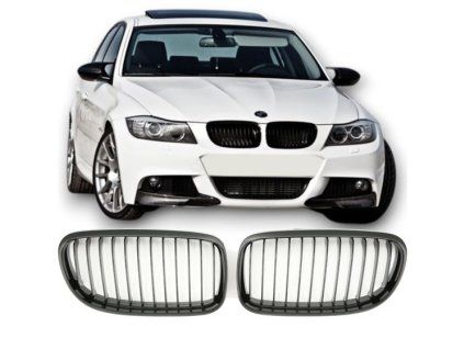 Přední maska BMW E90 E91 2008-2012 černá lesklá