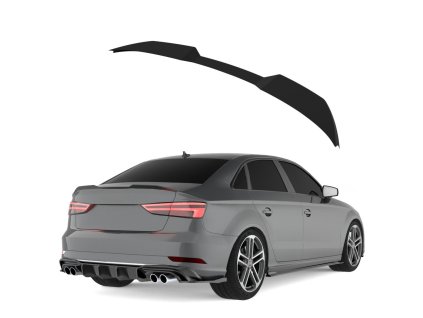 Zadní spoiler Audi A3 / A3 S-Line / S3 / RS3 8V Facelift Sedan (2016–2020)
