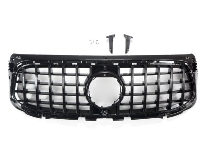 Přední maska pro Mercedes X247 GLB facelift od 06/2023 černá lesklá