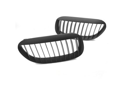 Přední maska BMW ŘADA 6 E63 / E64 (2002–2010) - matná černá