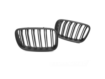 Přední maska BMW X5 E70 (2007–2013) - matná, černá