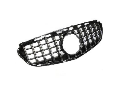 Přední maska Mercedes E-CLASS W212 (2013 - 2016) - lesklá,černá, GT style