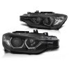 Přední světla BMW F30/F31 10.11 - 05.15 ANGEL EYES LED černé DRL