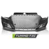 Přední nárazník AUDI A3 8V 2012-2016 RS style černá/chrom PDC