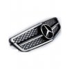 grill mercedes w204 w204 black chrome c63 look amg (1)