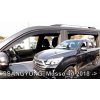 Ofuky oken Ssangyong Musso 4D 2018 (+zadní)