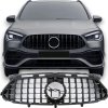 Přední maska Mercedes GLA H247 2020-2023 AMG černá lesklá