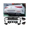 dyfuzor mercedes x257 c257 cls black 63 amg design