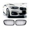 Přední maska BMW F20/F21 2015-2018 LCI DOUBLE ČERNÝ MAT