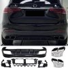 Difuzor zadního nárazníku MERCEDES GLS X167 SUV koncovky LOOK AMG C63 černý