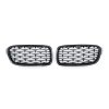 Přední maska BMW 3 F30 F31  DIAMANT ČERNÁ LESKLÁ